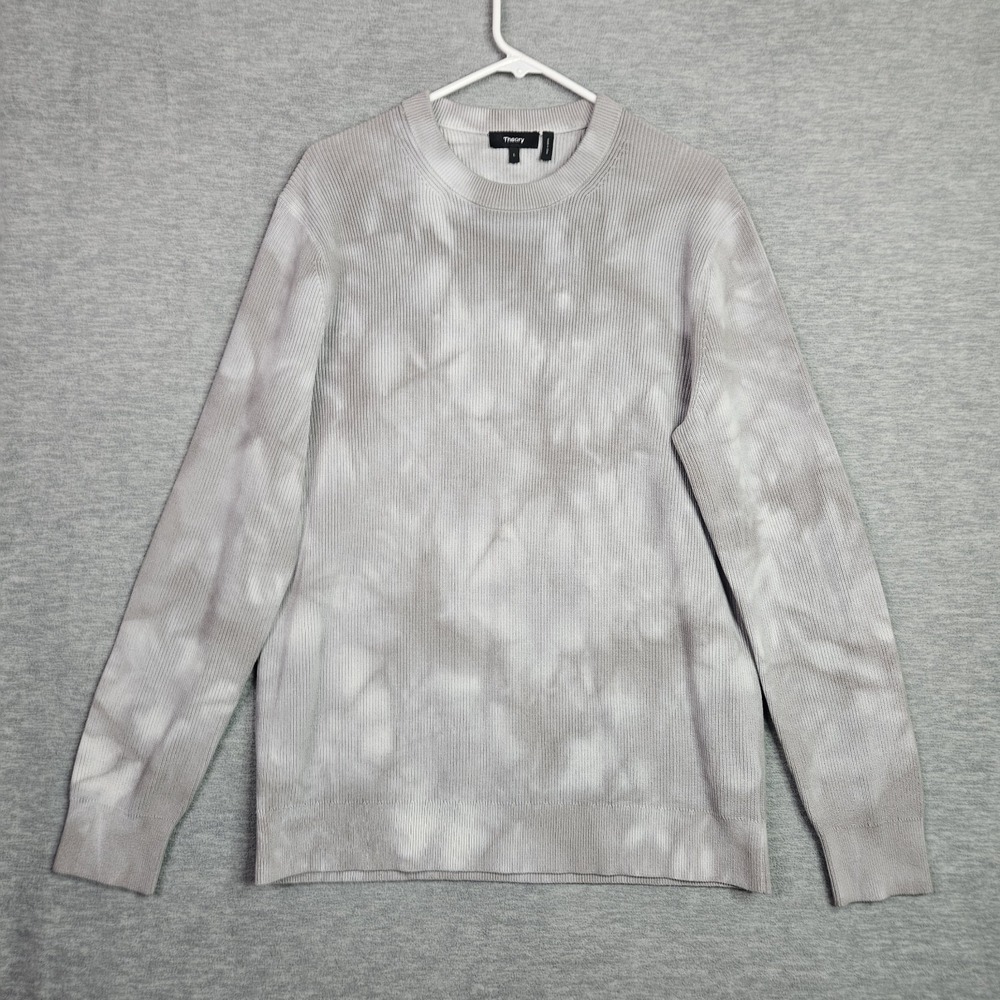 Theory Men's Masten Eco Brea Tie Dye Crewneck sweater Size L